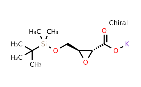 2640792-30-7 | Potassium (2R,3S)-3-(((tert-butyldimethylsilyl)oxy)methyl)oxirane-2-carboxylate