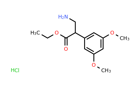 264188-51-4 | Ethyl3-amino-2-(3,5-dimethoxyphenyl)propanoatehydrochloride