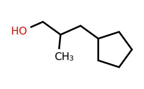 264258-62-0 | 3-Cyclopentyl-2-methylpropan-1-ol
