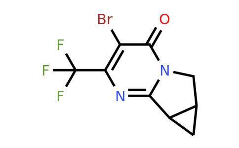 2648792-82-7 | 3-Bromo-2-(trifluoromethyl)-6,6a,7,7a-tetrahydro-4H-cyclopropa[3,4]pyrrolo[1,2-a]pyrimidin-4-one