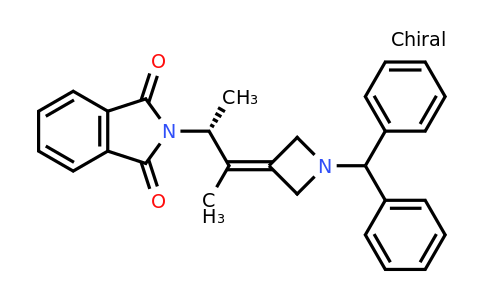 2648904-68-9 | (R)-2-(3-(1-Benzhydrylazetidin-3-ylidene)butan-2-yl)isoindoline-1,3-dione