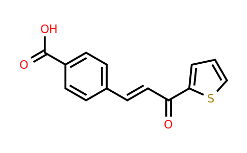 2651958-73-3 | (E)-4-(3-Oxo-3-(thiophen-2-yl)prop-1-en-1-yl)benzoic acid