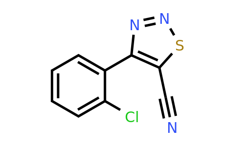 265326-54-3 | 4-(2-Chlorophenyl)-1,2,3-thiadiazole-5-carbonitrile