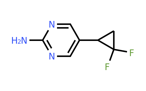 2654054-60-9 | 5-(2,2-Difluorocyclopropyl)pyrimidin-2-amine
