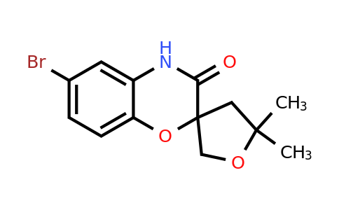2658493-88-8 | 6-Bromo-5',5'-dimethyl-4',5'-dihydro-2'H-spiro[benzo[b][1,4]oxazine-2,3'-furan]-3(4H)-one