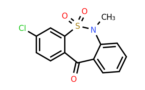 26638-53-9 | 3-Chloro-6-methyldibenzo[c,f][1,2]thiazepin-11(6H)-one 5,5-dioxide