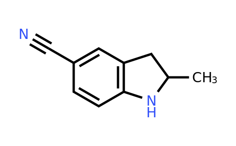 267002-63-1 | 2-Methylindoline-5-carbonitrile