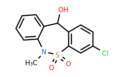 26723-60-4 | 3-Chloro-6,11-dihydro-5,5-dioxo-11-hydroxy-6-methyldibenzo[c,f][1,2]thiazepine