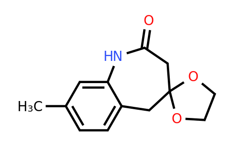 2677030-96-3 | 8-Methyl-3,5-dihydrospiro[benzo[b]azepine-4,2'-[1,3]dioxolan]-2(1H)-one
