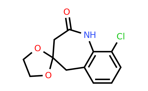 2677031-00-2 | 9-Chloro-3,5-dihydrospiro[benzo[b]azepine-4,2'-[1,3]dioxolan]-2(1H)-one