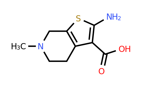 26830-33-1 | 2-Amino-6-methyl-4,5,6,7-tetrahydrothieno[2,3-c]pyridine-3-carboxylic acid