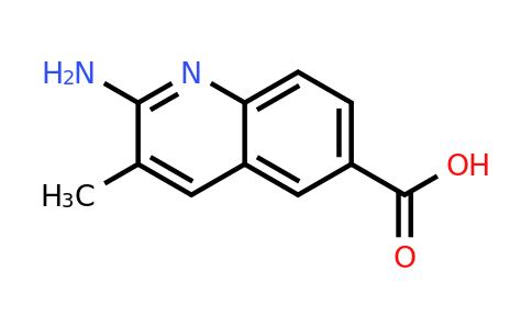 2691878-18-7 | 2-Amino-3-methylquinoline-6-carboxylic acid