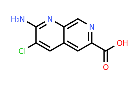2691878-64-3 | 2-Amino-3-chloro-1,7-naphthyridine-6-carboxylic acid
