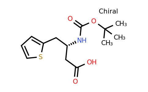 269726-89-8 | (R)-3-((tert-Butoxycarbonyl)amino)-4-(thiophen-2-yl)butanoic acid