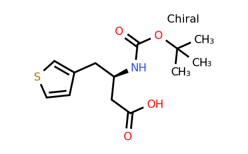 269726-92-3 | (R)-3-((tert-Butoxycarbonyl)amino)-4-(thiophen-3-yl)butanoic acid