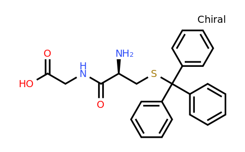 (R)-2-(2-Amino-3-(tritylthio)propanamido)acetic acid