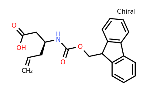 (S)-3-((((9H-Fluoren-9-yl)methoxy)carbonyl)amino)hex-5-enoic acid