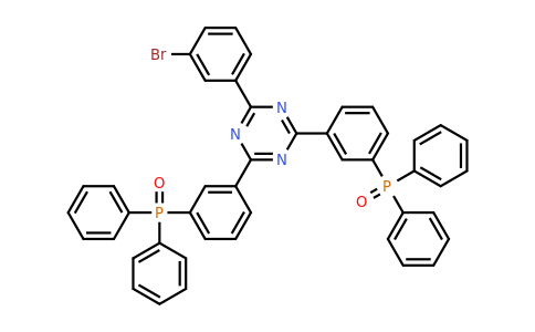 2703756-50-5 | ((6-(3-Bromophenyl)-1,3,5-triazine-2,4-diyl)bis(3,1-phenylene))bis(diphenylphosphineoxide)