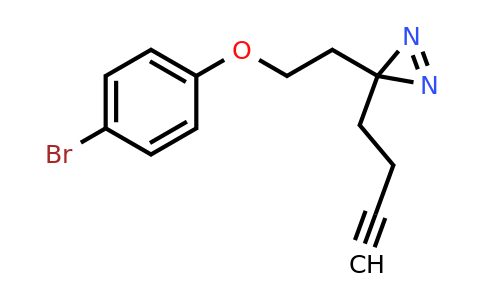 2704532-08-9 | 3-(2-(4-Bromophenoxy)ethyl)-3-(but-3-yn-1-yl)-3H-diazirine