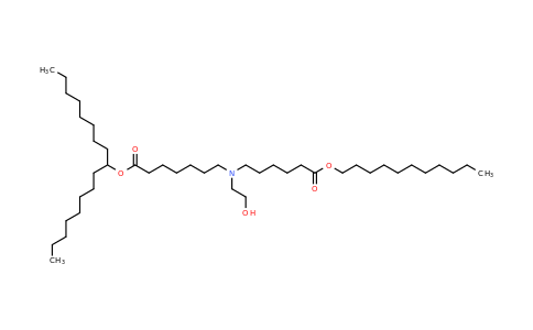 Heptadecan-9-yl 7-((2-hydroxyethyl)(6-oxo-6-(undecyloxy)hexyl)amino)heptanoate