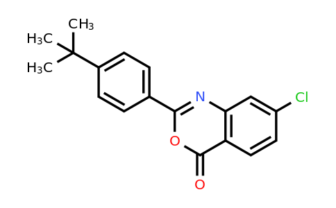 271775-61-2 | 2-(4-(Tert-butyl)phenyl)-7-chloro-4H-benzo[d][1,3]oxazin-4-one
