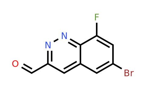 2721375-65-9 | 6-Bromo-8-fluorocinnoline-3-carbaldehyde