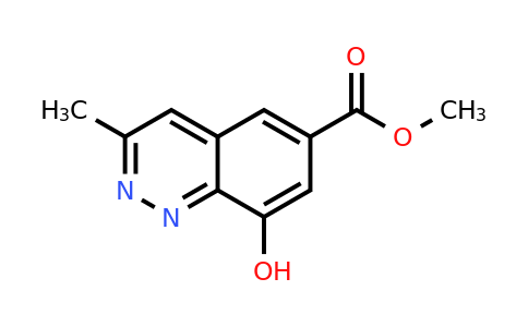 2721375-84-2 | Methyl 8-hydroxy-3-methylcinnoline-6-carboxylate