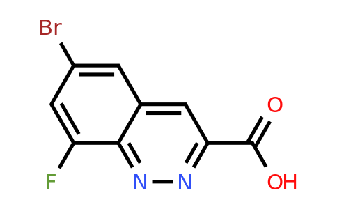2721376-47-0 | 6-Bromo-8-fluorocinnoline-3-carboxylic acid