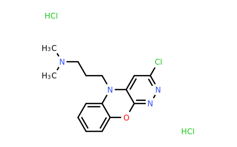 27225-86-1 | 3-(3-Chloro-5H-benzo[b]pyridazino[4,3-e][1,4]oxazin-5-yl)-N,N-dimethylpropan-1-amine dihydrochloride