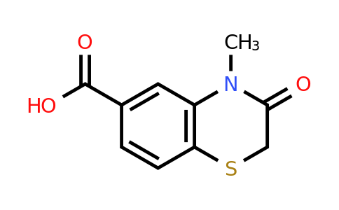 272437-91-9 | 4-Methyl-3-oxo-3,4-dihydro-2H-benzo[b][1,4]thiazine-6-carboxylic acid
