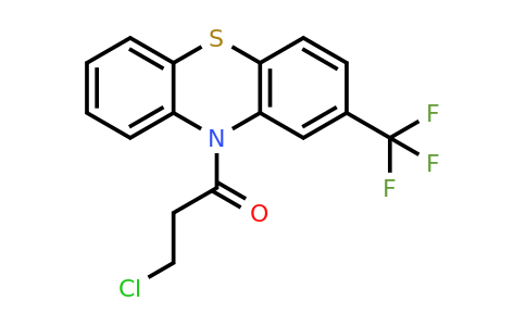 27312-94-3 | 3-Chloro-1-(2-(trifluoromethyl)-10H-phenothiazin-10-yl)propan-1-one