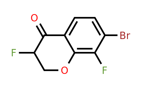 2734925-38-1 | 7-Bromo-3,8-difluorochroman-4-one