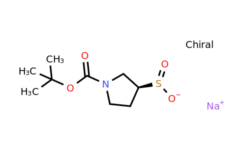 2742630-77-7 | Sodium (S)-1-(tert-butoxycarbonyl)pyrrolidine-3-sulfinate