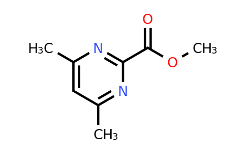 27427-89-0 | Methyl 4,6-dimethylpyrimidine-2-carboxylate