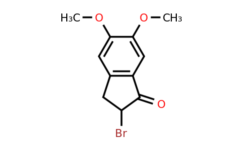 2747-08-2 | 2-Bromo-5,6-dimethoxy-2,3-dihydro-1H-inden-1-one