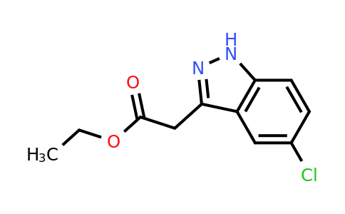 27512-72-7 | Ethyl 2-(5-chloro-1H-indazol-3-yl)acetate