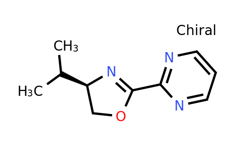 2757082-66-7 | (R)-4-Isopropyl-2-(pyrimidin-2-yl)-4,5-dihydrooxazole