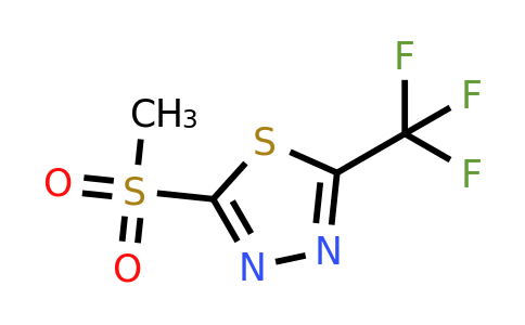 27603-25-4 | 2-(Methylsulfonyl)-5-(trifluoromethyl)-1,3,4-thiadiazole