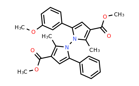 2764870-55-3 | Dimethyl 5-(3-methoxyphenyl)-2,2'-dimethyl-5'-phenyl-[1,1'-bipyrrole]-3,3'-dicarboxylate