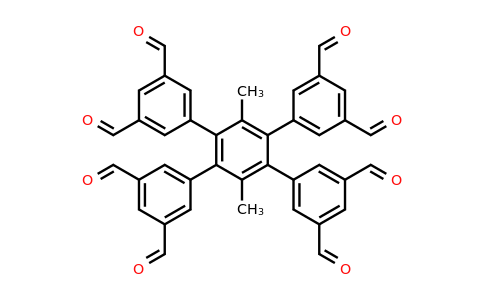 2764883-80-7 | 4',5'-Bis(3,5-diformylphenyl)-3',6'-dimethyl-[1,1':2',1''-terphenyl]-3,3'',5,5''-tetracarbaldehyde