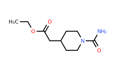 279236-51-0 | Ethyl 2-(1-carbamoylpiperidin-4-yl)acetate