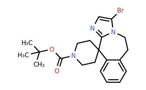 279254-14-7 | Tert-butyl 3-bromo-5,6-dihydrospiro[benzo[d]imidazo[1,2-a]azepine-11,4'-piperidine]-1'-carboxylate