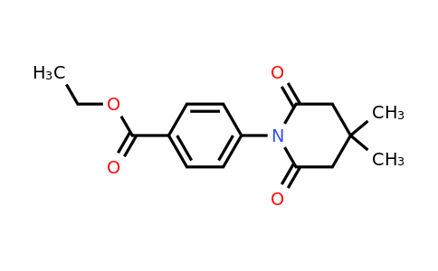 Ethyl 4-(4,4-dimethyl-2,6-dioxopiperidin-1-yl)benzoate