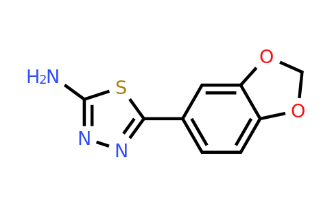 28004-60-6 | 5-(2H-1,3-benzodioxol-5-yl)-1,3,4-thiadiazol-2-amine