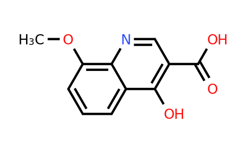 28027-18-1 | 4-Hydroxy-8-methoxyquinoline-3-carboxylic acid