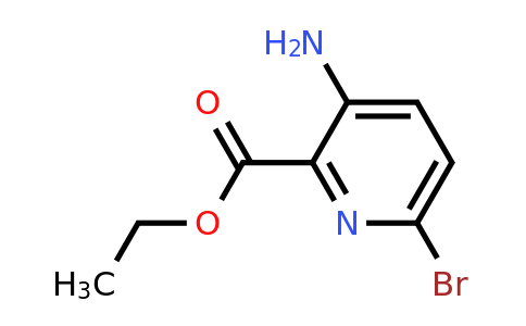 28033-08-1 | Ethyl 3-amino-6-bromopicolinate