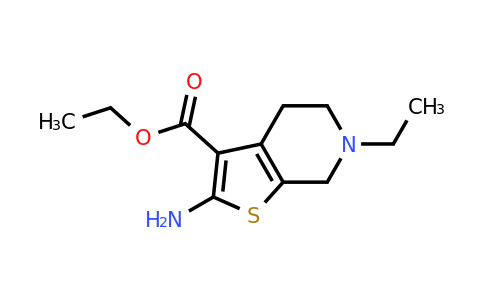 281656-91-5 | Ethyl 2-amino-6-ethyl-4,5,6,7-tetrahydrothieno[2,3-c]pyridine-3-carboxylate