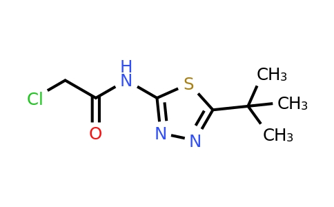 28242-68-4 | n-(5-tert-Butyl-1,3,4-thiadiazol-2-yl)-2-chloroacetamide