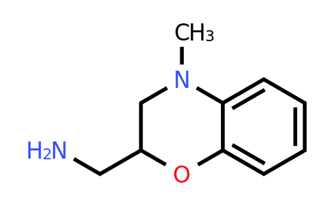 282520-55-2 | (4-Methyl-3,4-dihydro-2H-benzo[b][1,4]oxazin-2-yl)methanamine