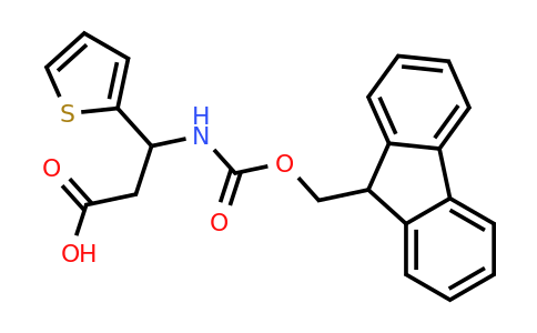 282525-12-6 | 3-{[(9h-fluoren-9-ylmethoxy)carbonyl]amino}-3-(thiophen-2-yl)propanoic acid